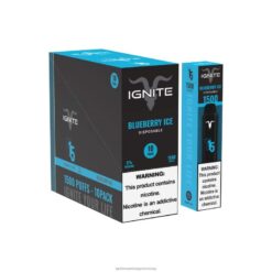 áfonyás jég IGNITE V15 vape toll 10 db - IGNITE disposable vapes RV8DX97