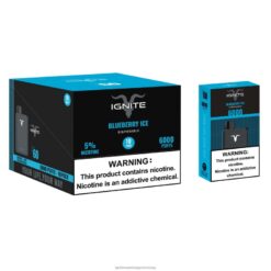 áfonyás jég IGNITE V60 vape toll 10 db - IGNITE vape Europe RV8DX13