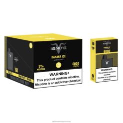 banán jég IGNITE V60 vape toll 10 db - IGNITE disposable vape review RV8DX1