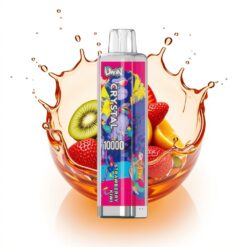 Uwin Crystal 10000 Eper Kiwi RGB Fény 0.8 Ohm Háló