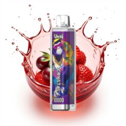 Uwin Crystal 10000 Eper Szőlő RGB Fény Mesh