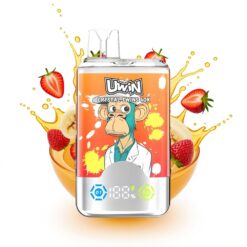 Uwin Crystal Twins 40000 Eper Banán Szerelme 66 Kettős Íz 32ml