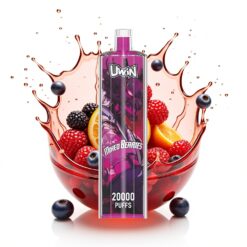 Uwin Shisha Hookah Crystal 20000 Puffs Vegyes Bogyós Mesh Type-C