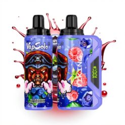 VapSolo VIKING 12000 Kékáfonya Málna Típus-C Kijelzős